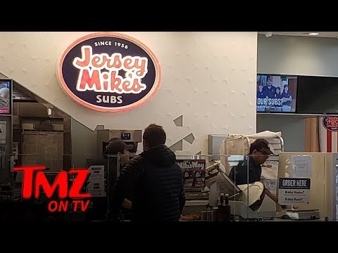 Jersey Mike's Employees at LAX Caught Not Covering Faces | TMZ