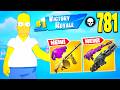 Homer Simpson! Fortnite Blitz Gameplay | SOLO SQUADS High Eliminations