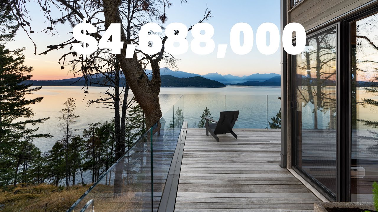 West Coast Modern Waterfront Retreat on Bowen Island, BC 4,688,000 YouTube