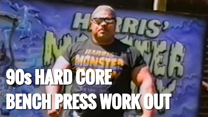 Bob Thomas Bench press workout 1998