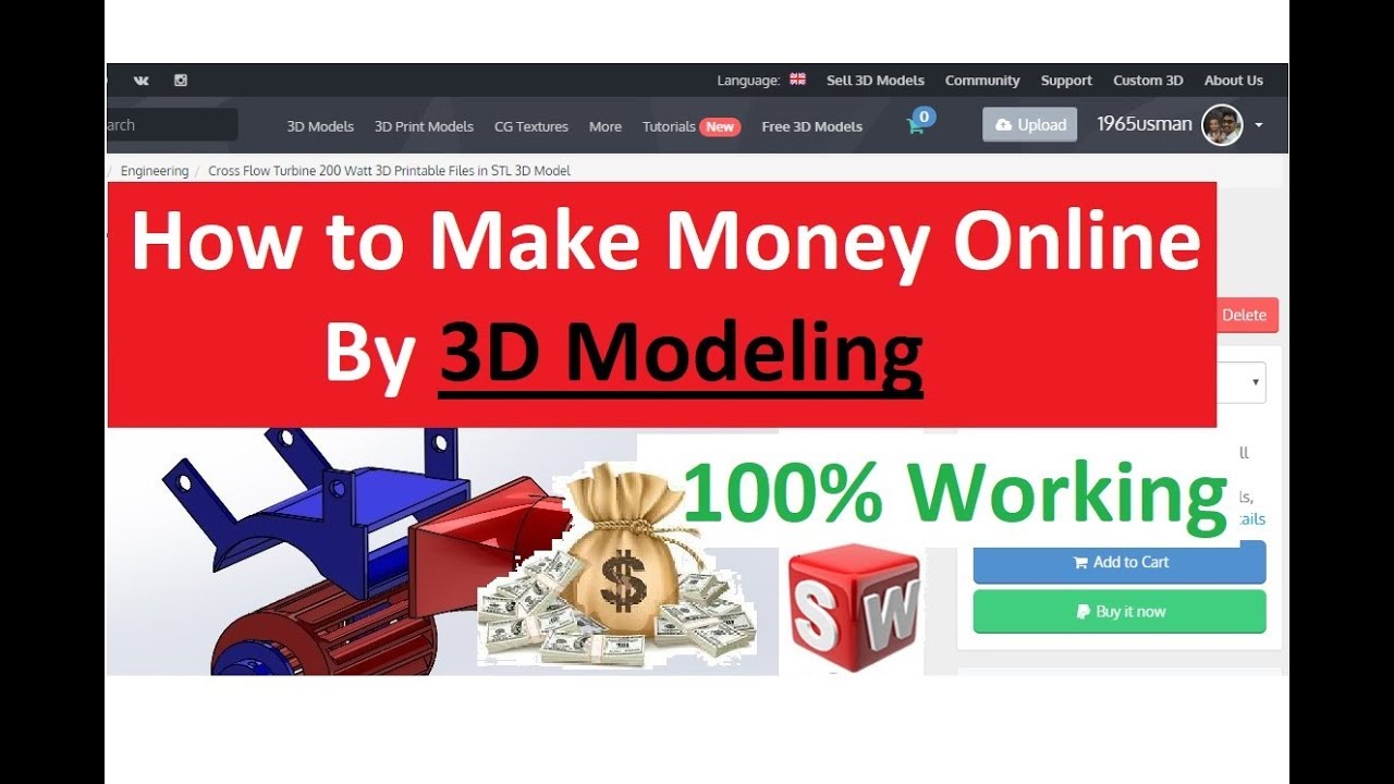 how to make money online with cad