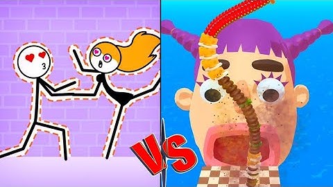 SANDWICH RUNNER 🆚 THROUGH THE WALL - Satisfying ASMR All Levels - Android, iOS  Gameplay?