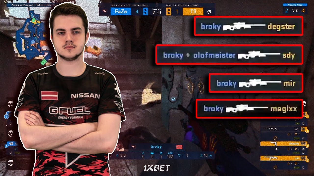 broky insane 1vs4 | IEM Cologne 2021 | CS:GO - YouTube