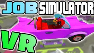 CAR MECHANIC PUTS HOT SAUCE IN GAS TANK! - Job Simulator VR Oculus/HTC Vive screenshot 4