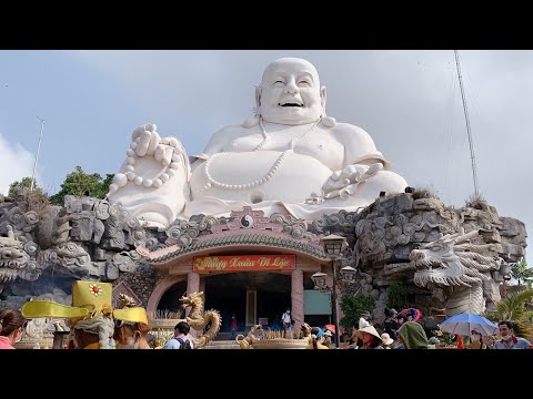 Video Tượng Phật Di Lặc Trên Đỉnh Núi Cấm Thất Sơn An Giang... - youtube