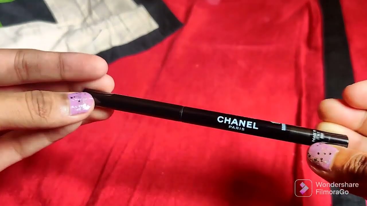 Fishball's corner!!: Chanel Eyeliner - waterproof-ness test!