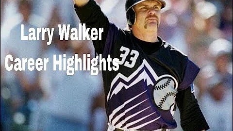 Larry Walker Career Highlights
