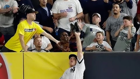 Aaron Judge Robs Zack Hample! (ALDS 2017)