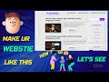 Demo2 Neumorphism Website in WordPress
