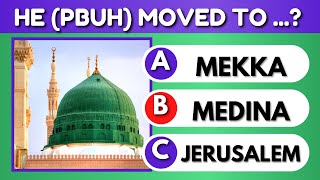 Prophet Muhammad PBUH Quiz 💚 Islam Quiz (no music) screenshot 5