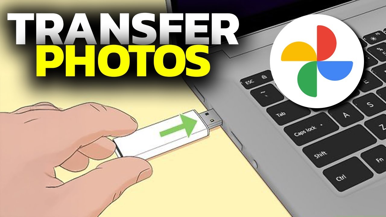 How to transfer google photos to your pendrive youtube