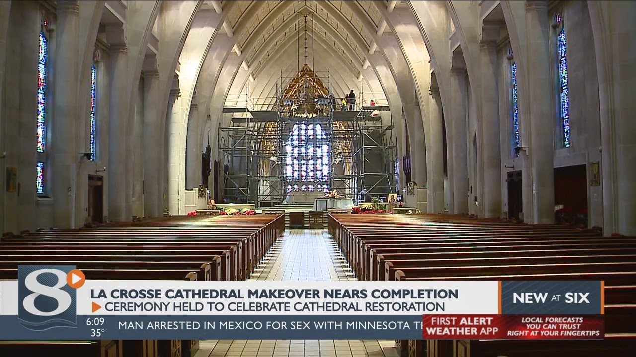 La Crosse Cathedral restoration nears completion despite delays and  challenges, leaders say - YouTube