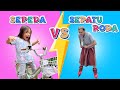 LEIKA SEPEDA VS TOMPEL SEPATU RODA‼️SIAPA YANG MENANG?