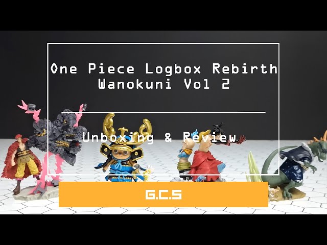 OCT209212 - ONE PIECE LOGBOX REBIRTH WANOKUNI VOL2 4PC DISPLAY - Previews  World