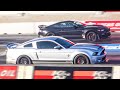 2020 SHELBY GT500 DRAG RACES 2014 GT500 SUPER SNAKE! 1/4 MILE PASSES