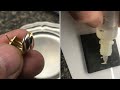 how to VERIFY if an earring is “real gold” 10K, 14K, 18K, 22K (tricky)