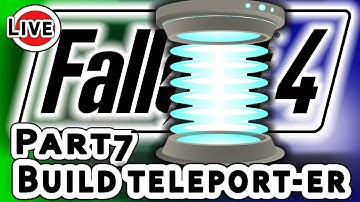 At Railroad Build teleport-er - Fallout 4  - Let