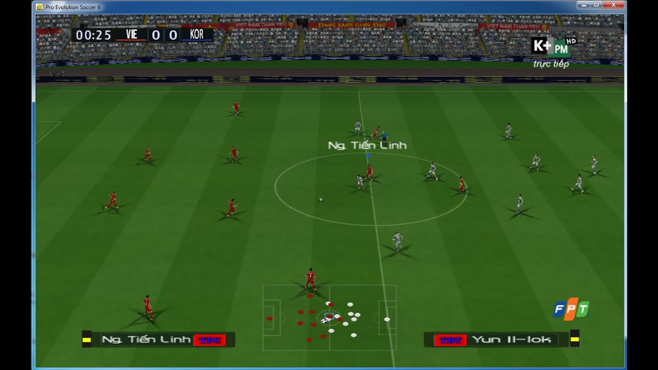 โหลด patch hon Update Download patch pes 6 tiếng anh mới nhất 2021/Game play + camera + stadium grass + scoreboard