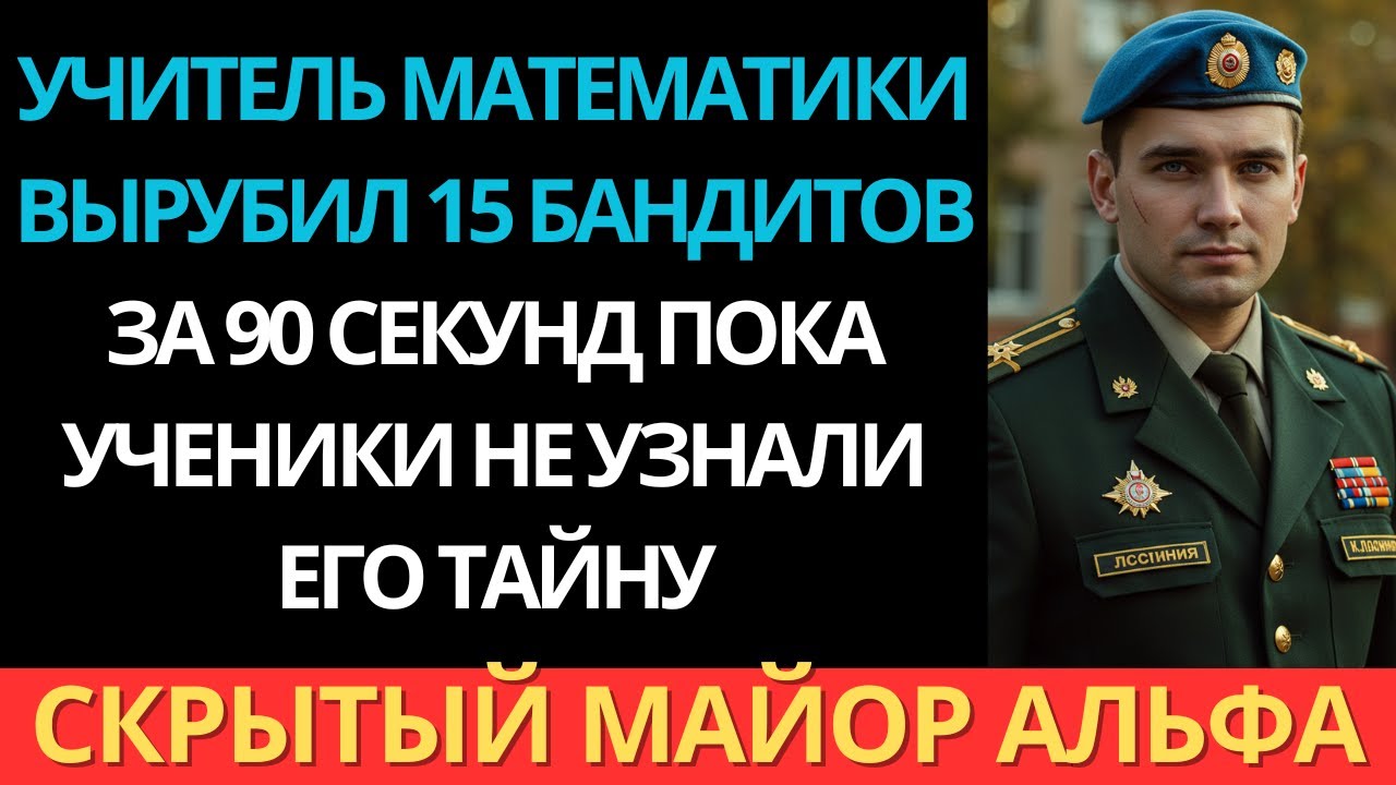 Учитель математики 12 лет скрывал, что возглавлял операции спецназа за границей…