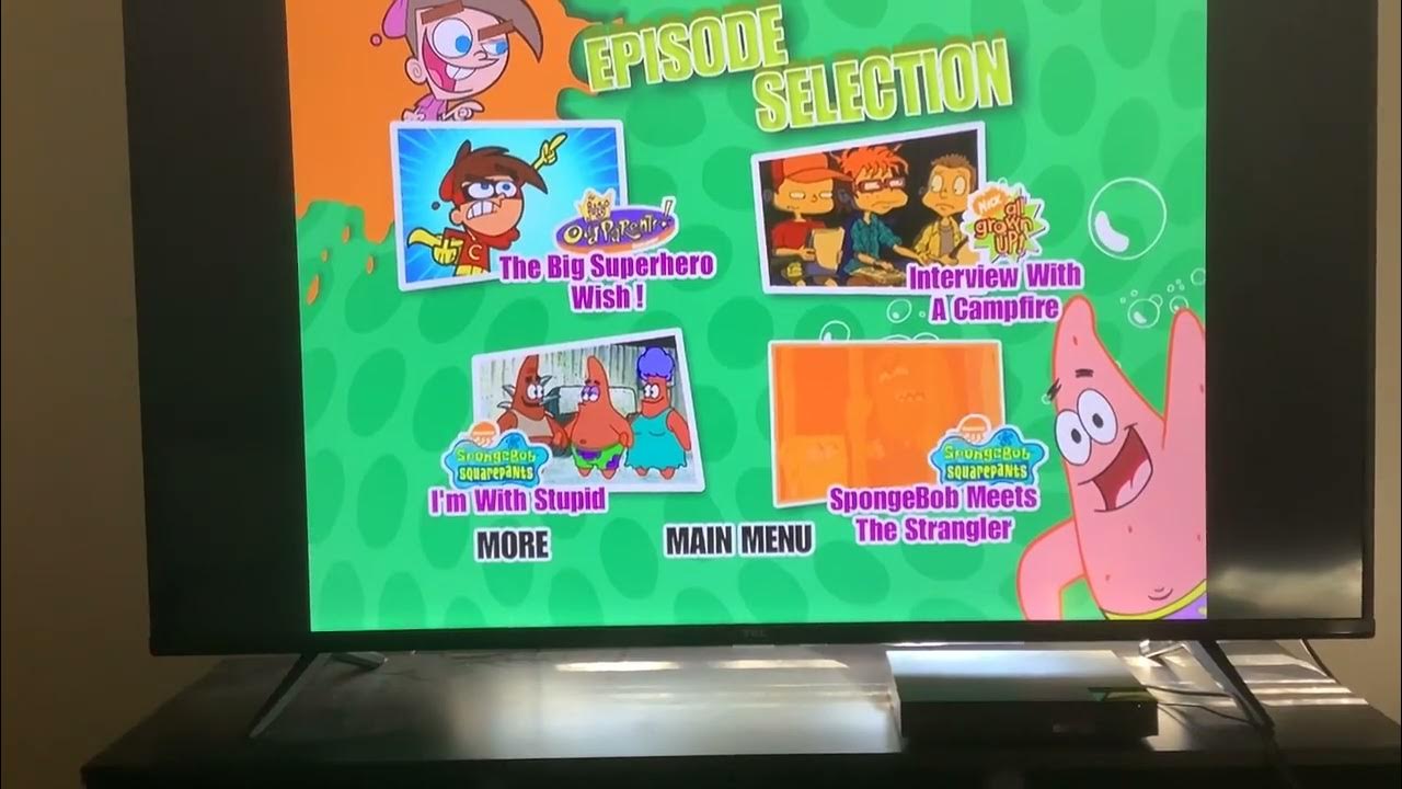 Nick Picks 2 DVD Menu Walkthrough YouTube