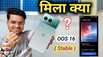 Stable Update OxygenOS 16 version 💪 OnePlus Nord 4 📲 Android 16 Review 