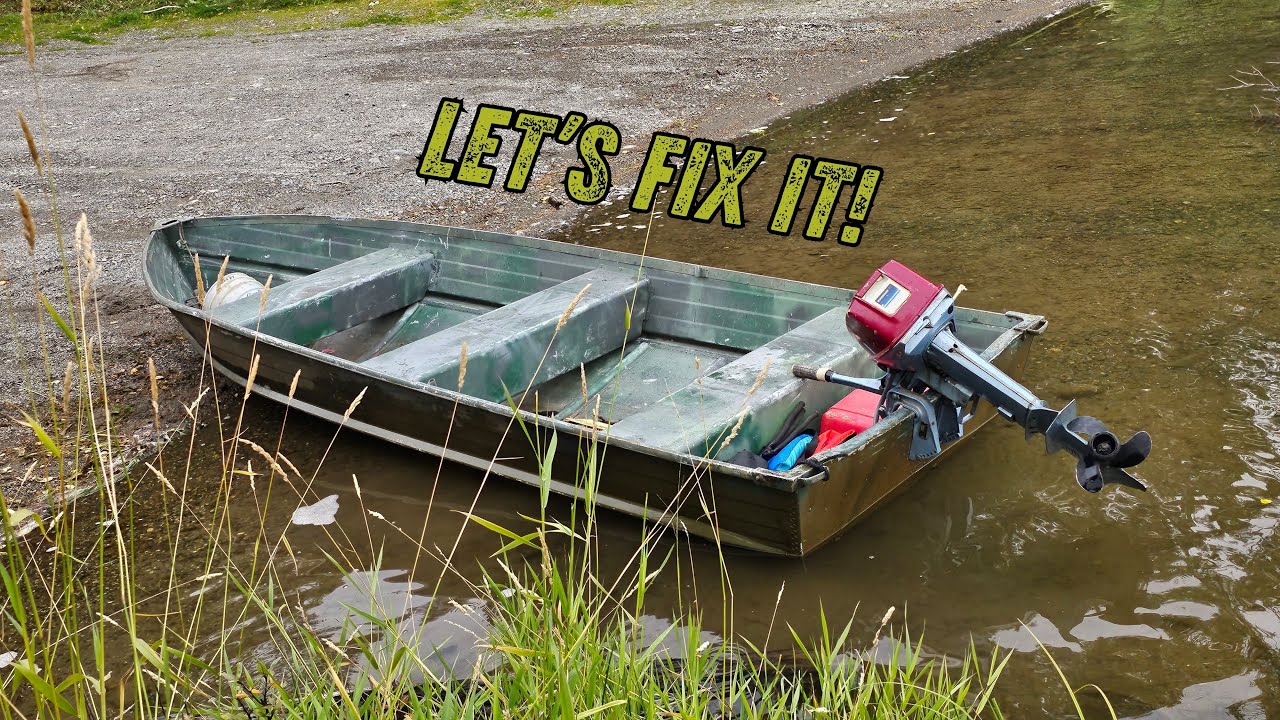 Buying a Cheap Boat & Broken Outboard on Marketplace: Will It Run?