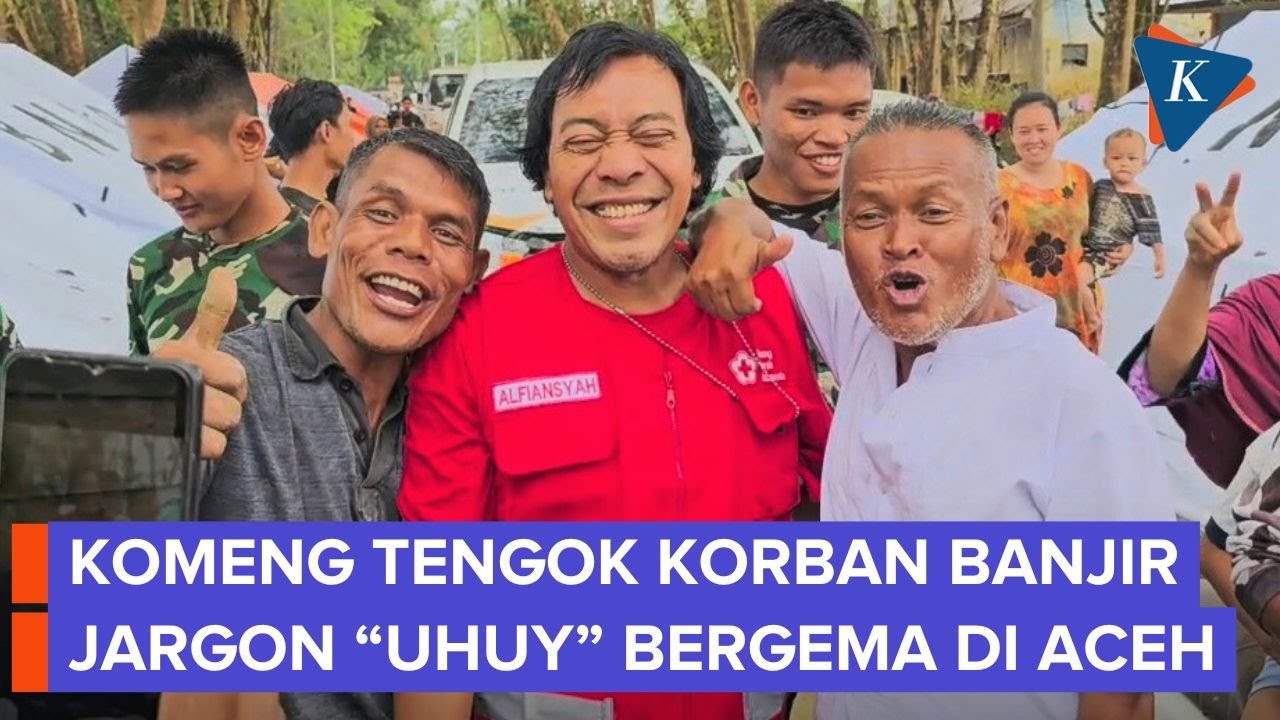 Komeng Hadirkan Tawa Warga Aceh Tamiang, Semua Teriak Uhuy