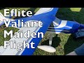 Eflite Valiant First Flights with Aiden Too