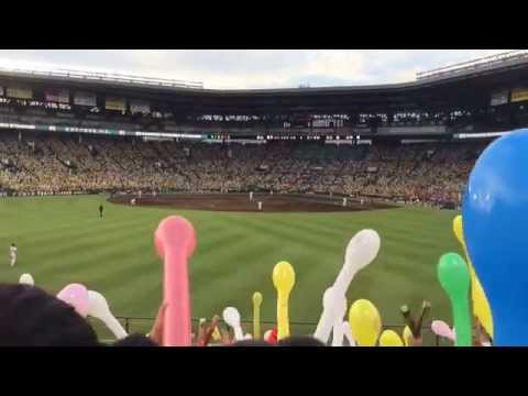 2014.10.11 CS 阪神勝利場面(阪神甲子園球場)
