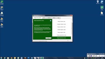 Merge Department Codes in Sage 50 Accounts