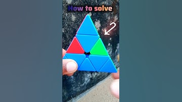 How to Solve a Pyraminx (Beginner