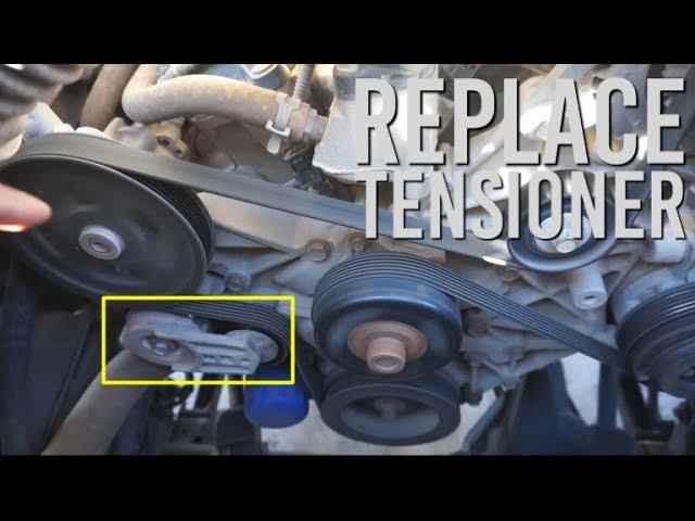 How To Replace Tensioner Pulley On Jeep JK (2007-2011) [ EGH V6] -  YouTube