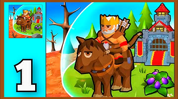 Kingland : Castle Adventure Android iOS Mobile Gameplay Walkthrough Part 1 -  Build & Battle Kingdom