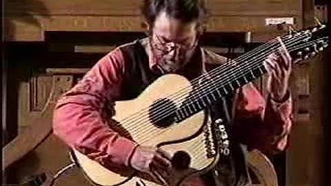 James Kline performs on his "Arch/Harp Guitar"