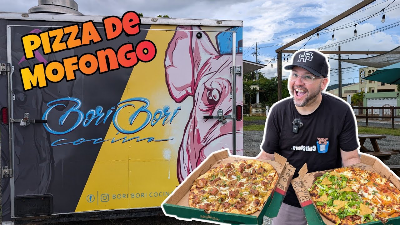 Pizza de MOFONGO y Carne Frita, CIELITO LINDO y LASAÑA BORI BORI