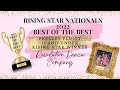 Rising Star Nationals 2022  - Best of the Best - Rising Star Award -11 and under solo awards