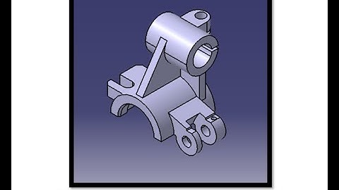CATIA V5 3D Modeling Tutorial – Mechanical Bracket Design Step by Step