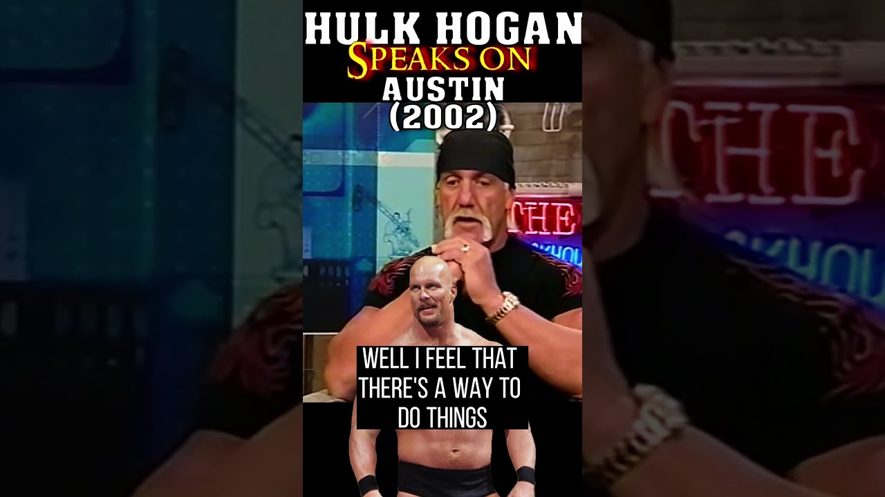 Hulk Hogan On Stone Cold Steve Austin Walking Out 2002 Shorts