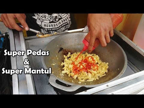 Cara Menggoreng Makaroni Bantat Merek Kriuk Renyah & Crispy. 