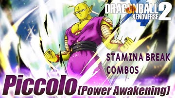 Piccolo Power Awakening Stamina Break Combos Xenoverse 2