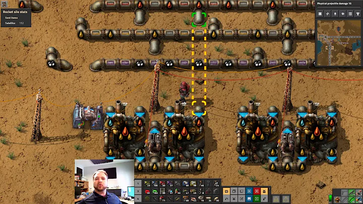 Factorio Noob Tube - Oil 4 - Cracking oil with a balancing circuit