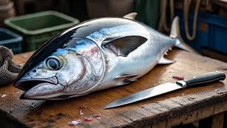 Everyday of My Life ❗🔥 Exploring Sorong Fish Market live broadcast of yellowfin tuna cutting Everyday of My Life ❗🔥 Exploring Sorong Fish Market live broadcast of yellowfin tuna cutting