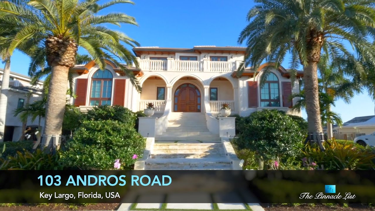 Ocean Reef Luxury Home 103 Andros Rd, Key Largo, Florida, USA 🇺🇸