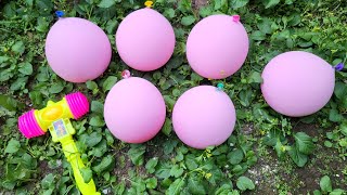 Cracky ball !!! kremes balon warna warni lucu sekali , balon emoji berlumpur pink wow keren sekali