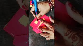 Cute card making ideas for father's day😍Diy card/how to make surprise card🤗#diy#trending#shorts#gift