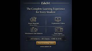 All-in-One Learning Platform for Students | EduSri (CBSE & ICSE)