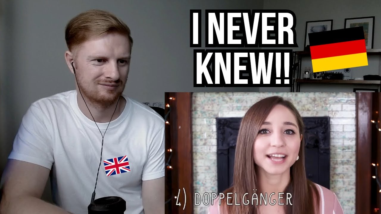 BRITISH REACTION To 20 German Words AMERICANS USE All The Time! & Their Real Meaning