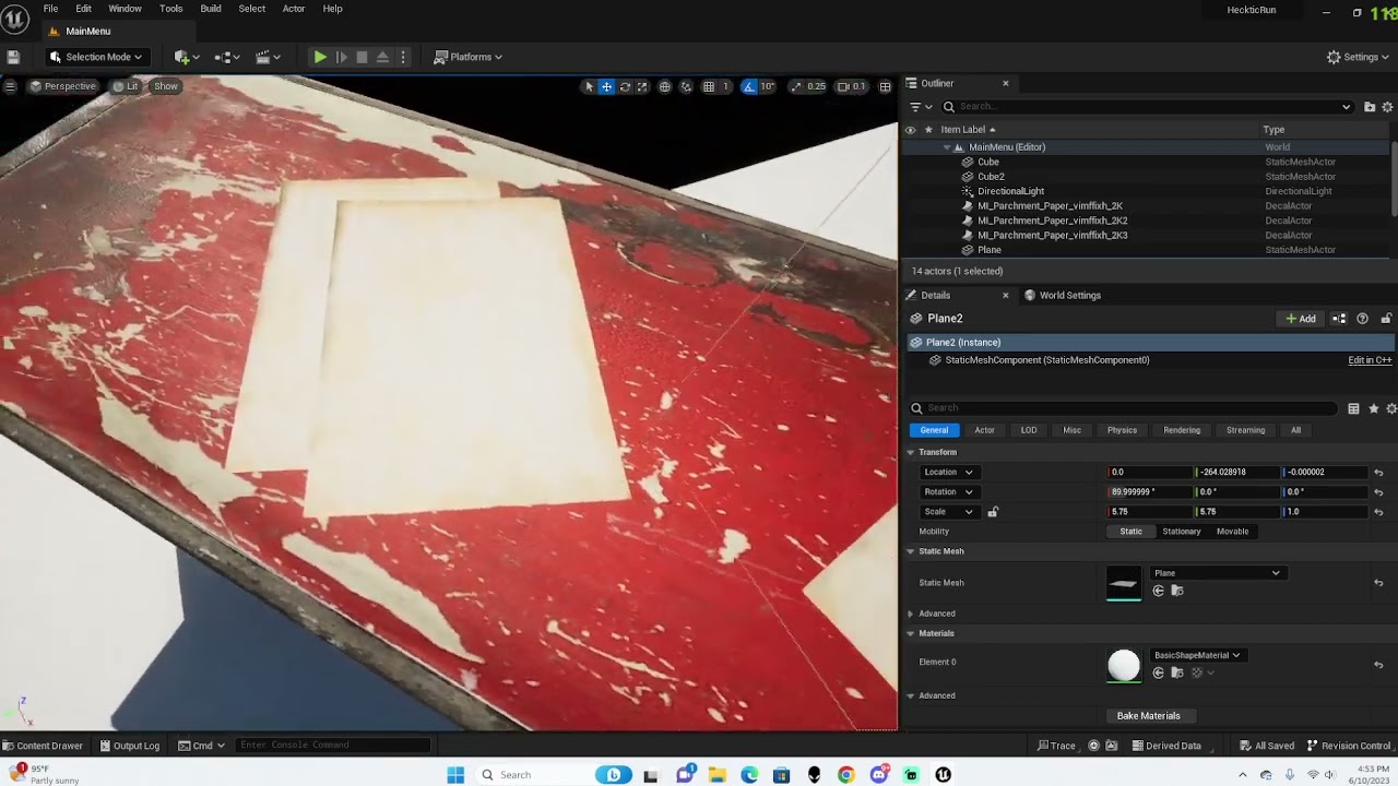 Project Kianna (and what were doing with the main menu)