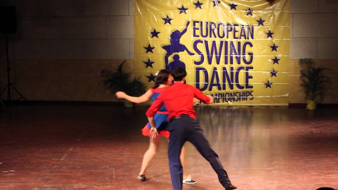 ESDC 2012 Classic Lindy Hop Showcase Xavier Recuenco & Eva Bret