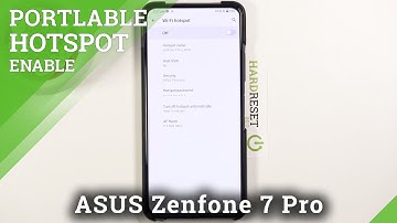 How to Activate Portable Hotspot in ASUS Zenfone 7 Pro – Network Access Point